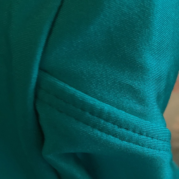 Swim suit. NWT lovely “Cupshe “ turquoise/white with ruffles at neck and back - Picture 14 of 16